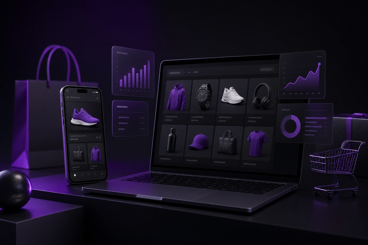 Modern e-commerce platform driving engagement and revenue